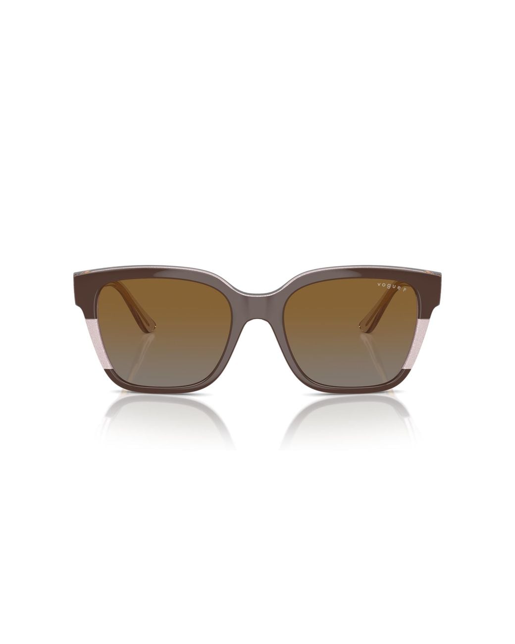 Vogue Eyewear Black Vo5558S 3136T5 Sunglasses Nylon Squared Polarized Shaded