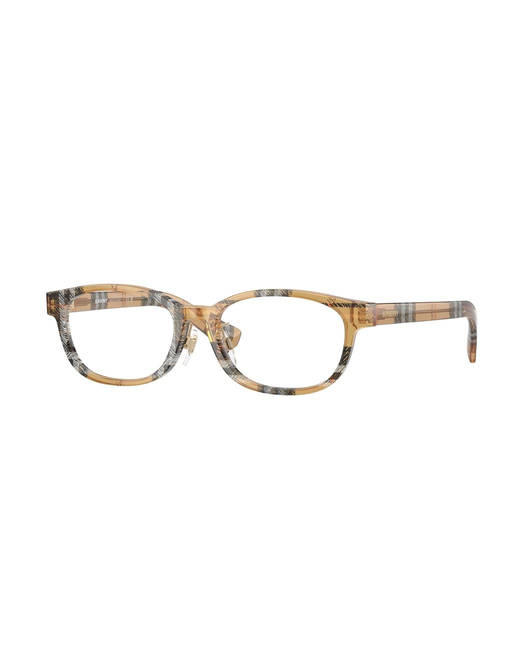 Burberry Black Be2447D 4163 Optical Frames Acetate Round Normal
