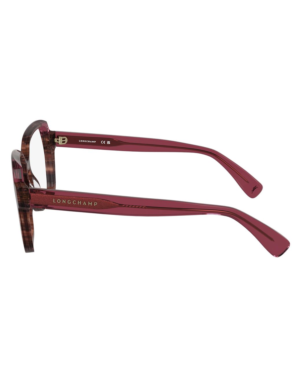 Longchamp Black Lo2763 223 Optical Frames Acetate Squared Normal