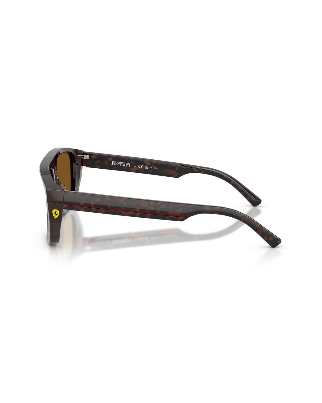 FERRARI SCUDERIA Black Fz6036U 774/83 Sunglasses Acetate Pillow Polarized for men