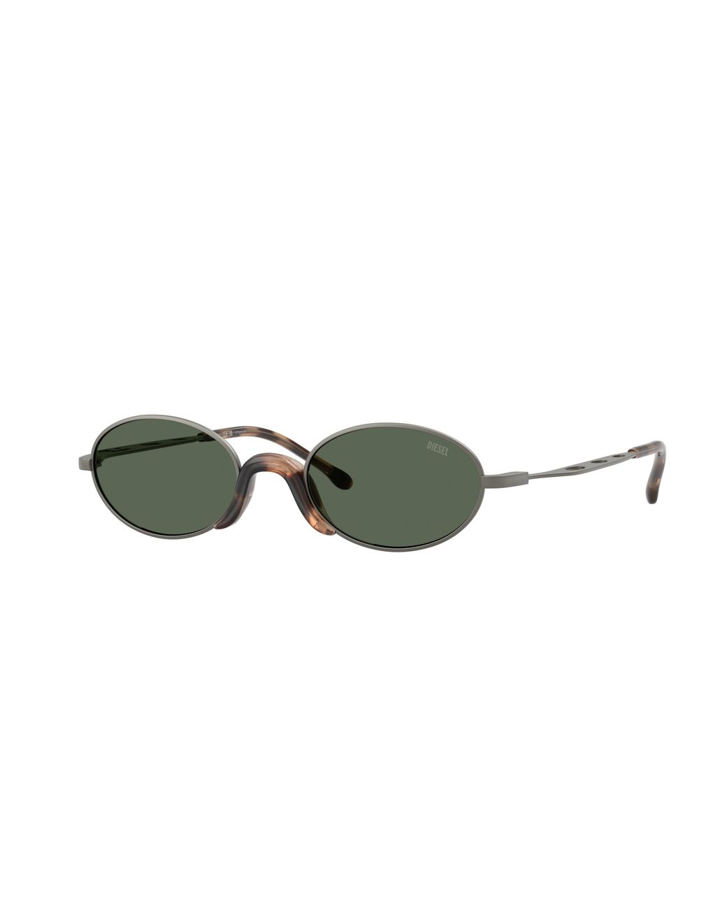 DIESEL Black Dl1023T 104971 Sunglasses Titanium Round Normal