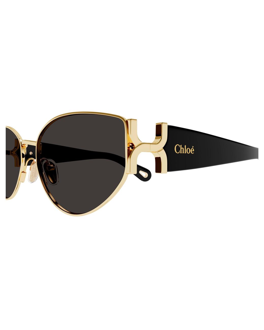 Chloé Black Ch0260S 001 Sunglasses Metal Round