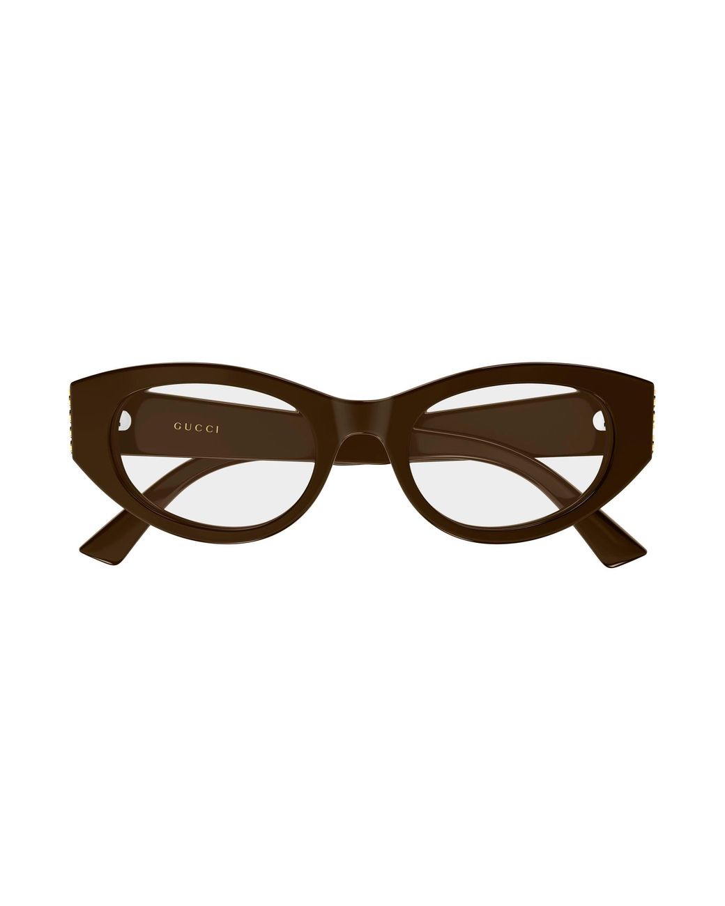 Gucci Black Gg2041O 003 Optical Frames Acetate Transparent Round