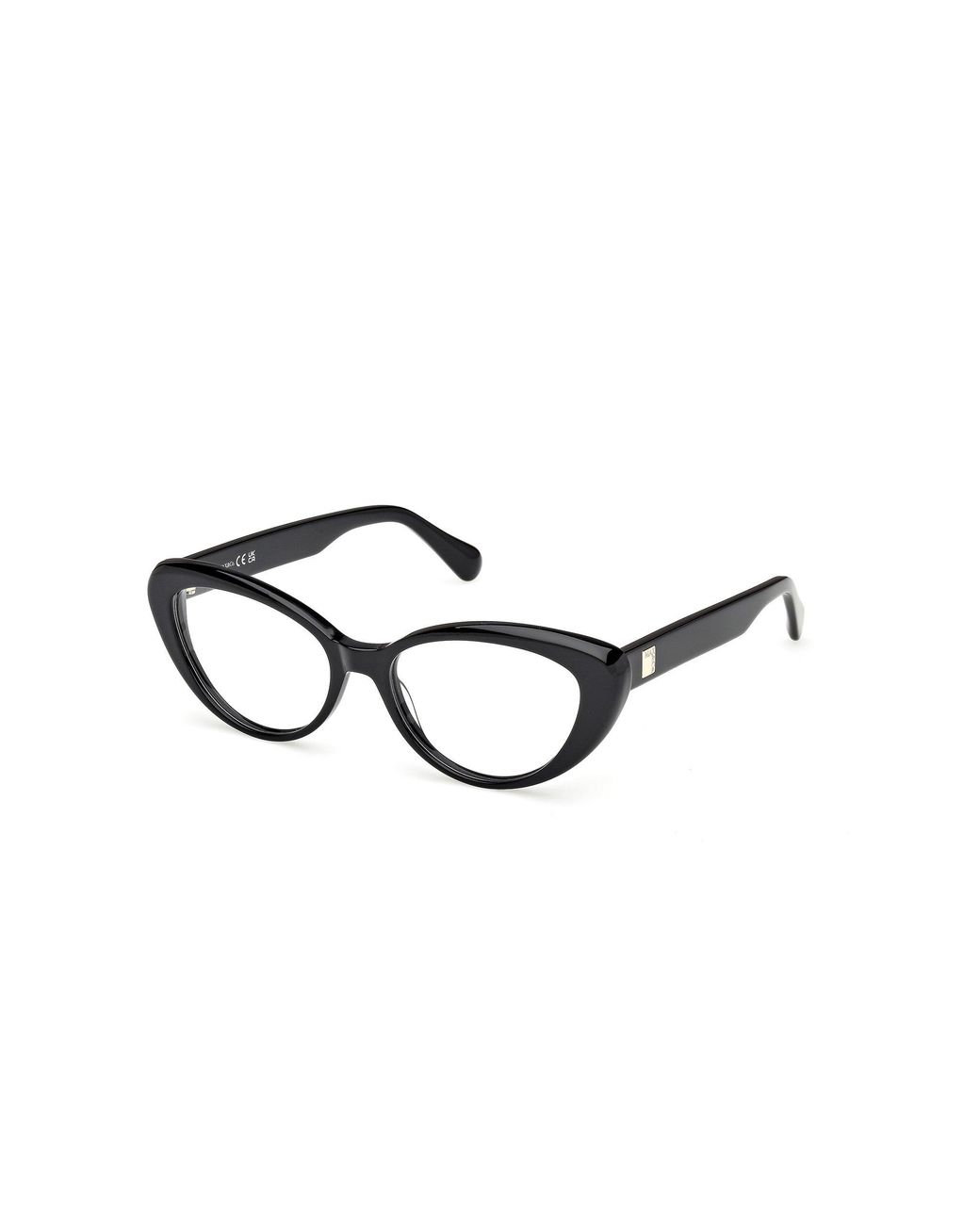 MAX&Co. Black Mo5188 001 Optical Frames Acetate Cat Eye Normal