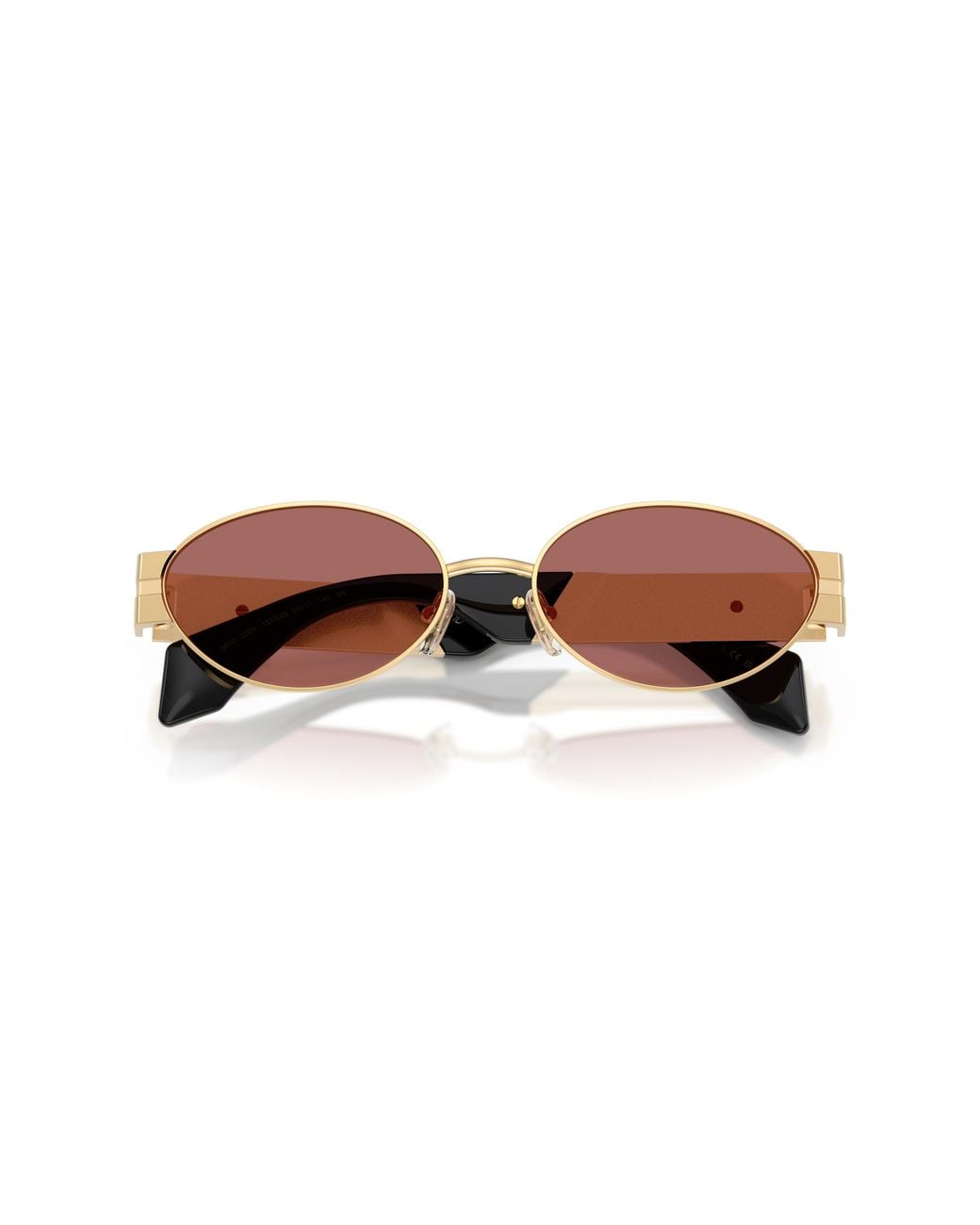 Versace Black Ve2301 152369 Sunglasses Metal Round Normal for men