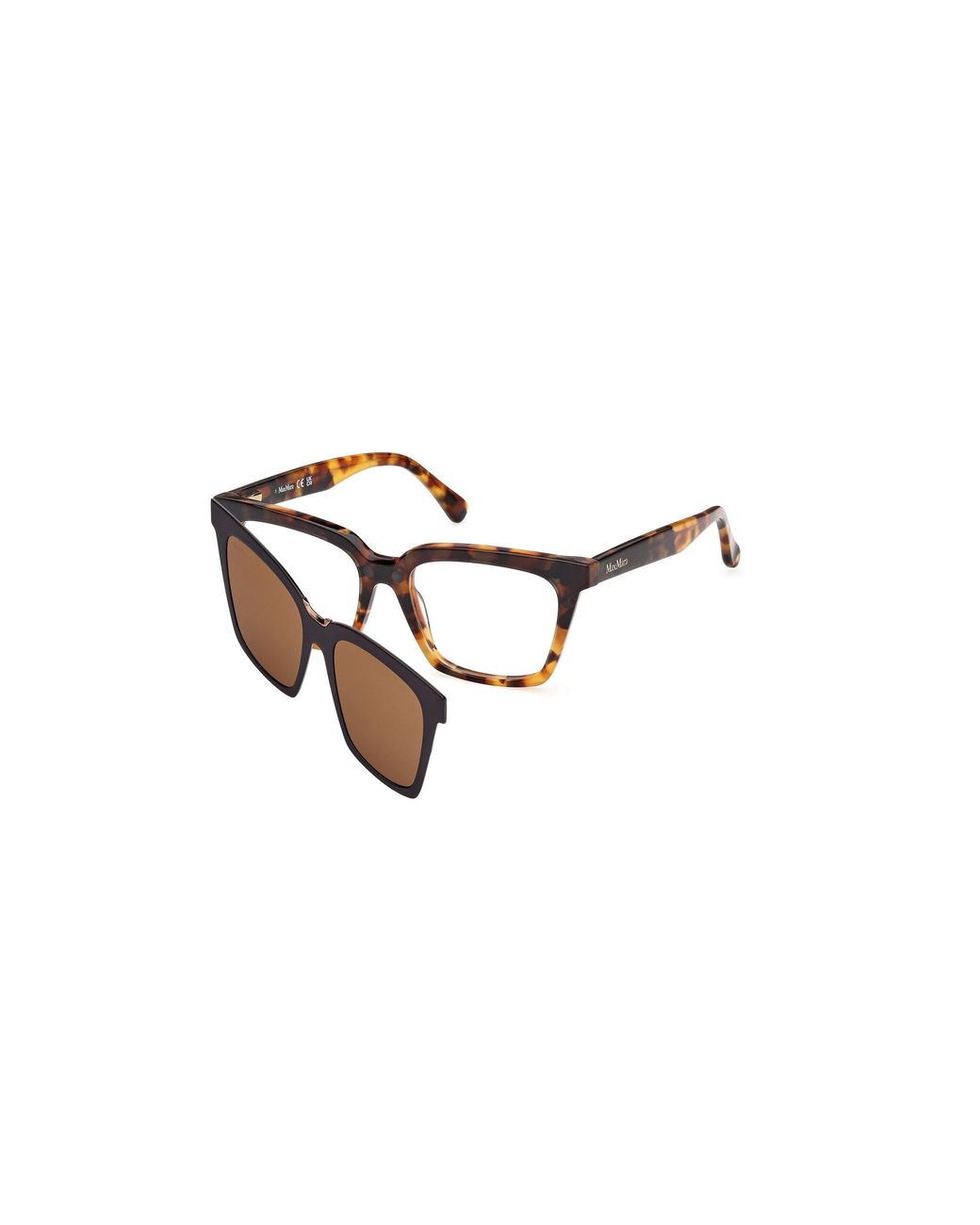 Max Mara Black Mm5213 052 Optical Frames Acetate Cat Eye Normal