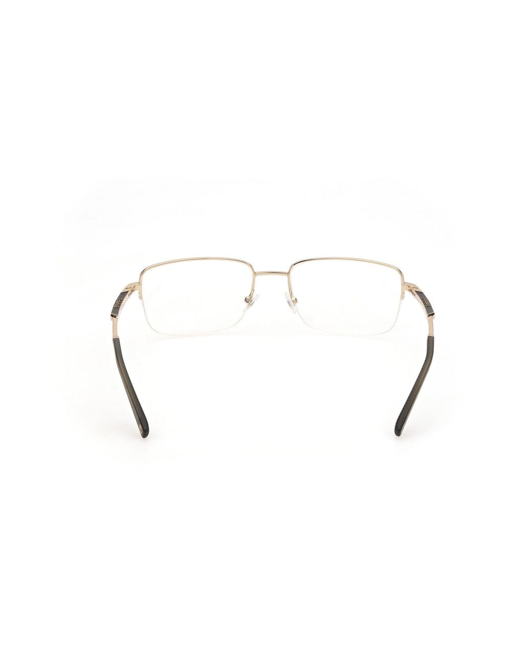 Timberland Black Tb50006 32 Optical Frames Metal Squared Normal for men