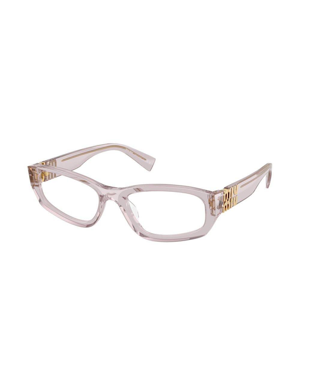 Miu Miu Black Mu 04Yv 12W1O1 Optical Frames Acetate Geometric Normal