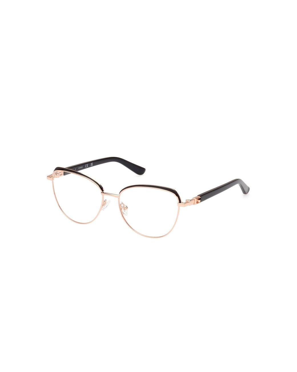 Guess Black Gu2982 5 Optical Frames Metal Round Normal