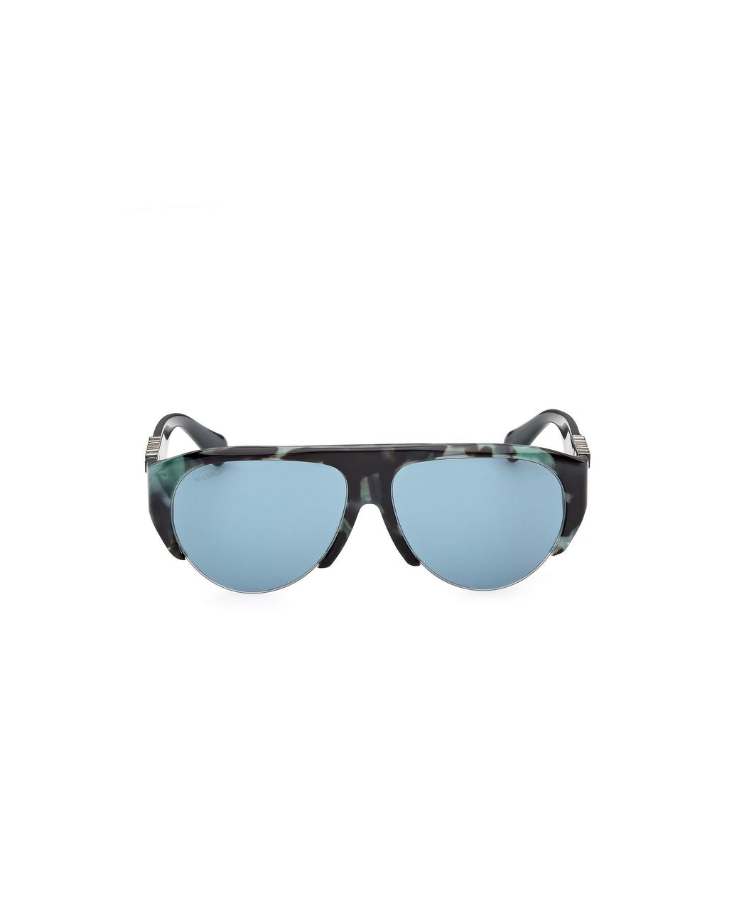 MAX&Co. Black Mo0167 55N Sunglasses Acetate Pilot Normal