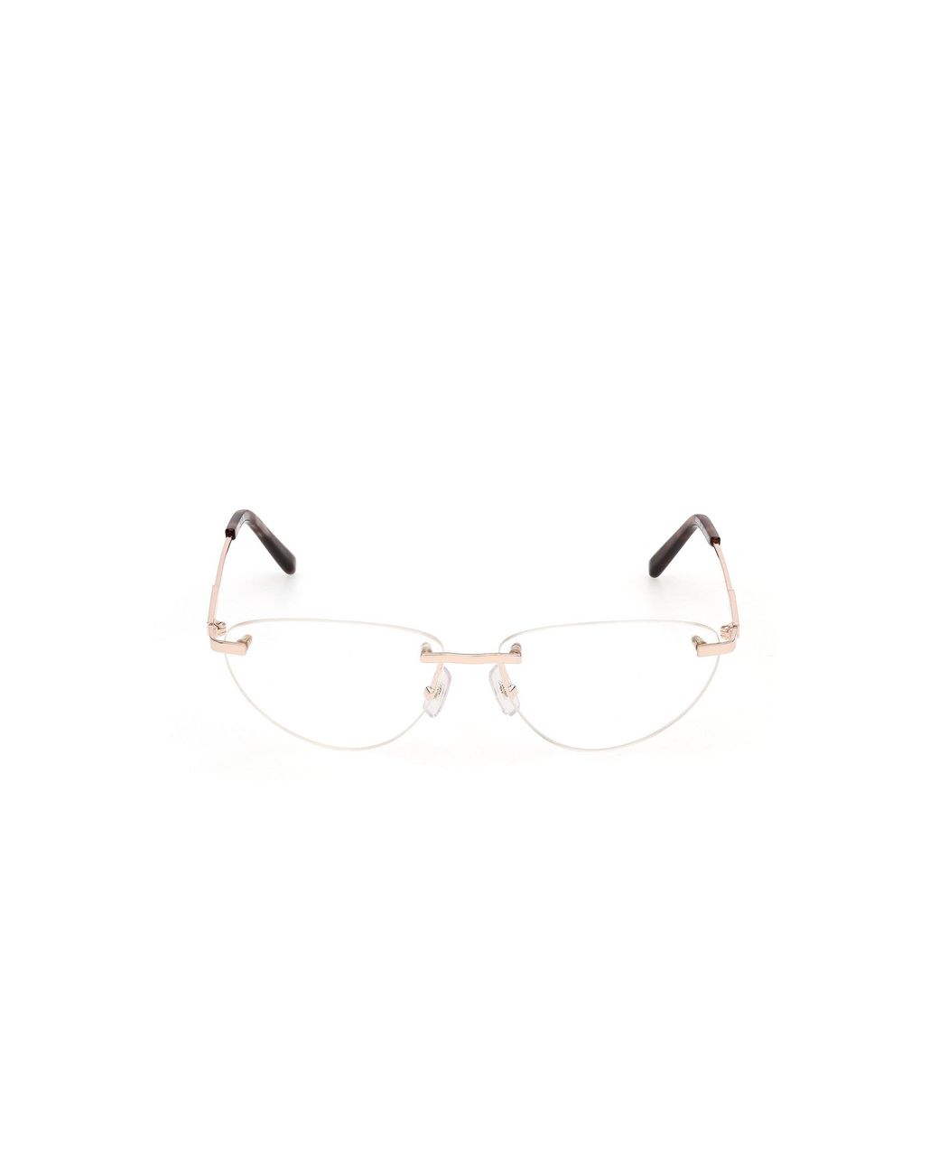Gcds Black Gd5063 28 Optical Frames Metal Cat Eye Normal