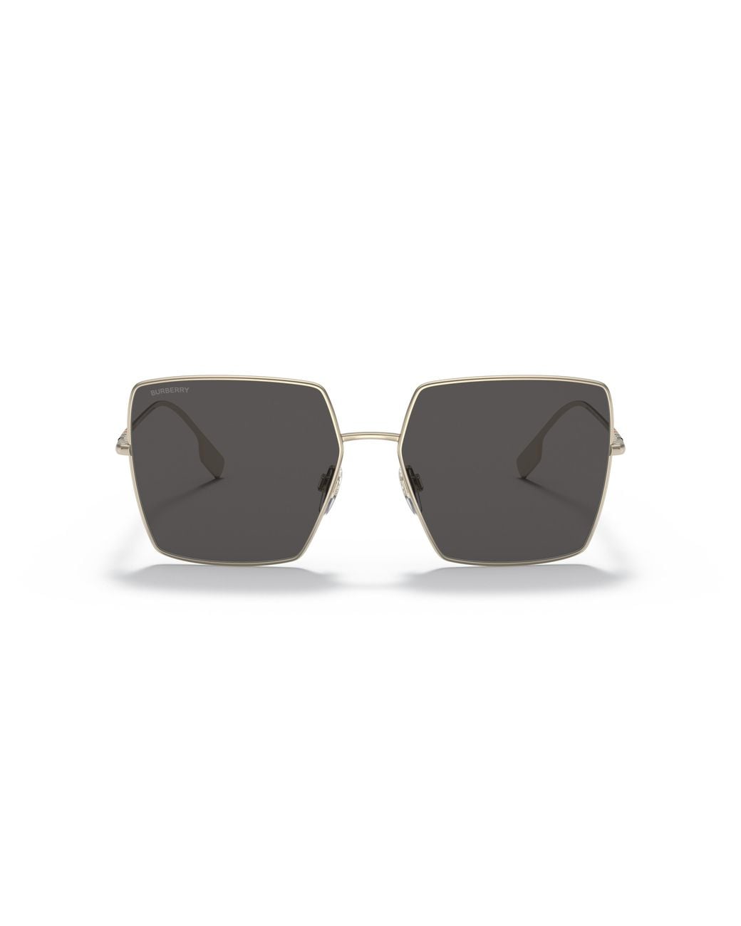 Burberry Black Be3133 Daphne 110987 Sunglasses Metal Squared Normal
