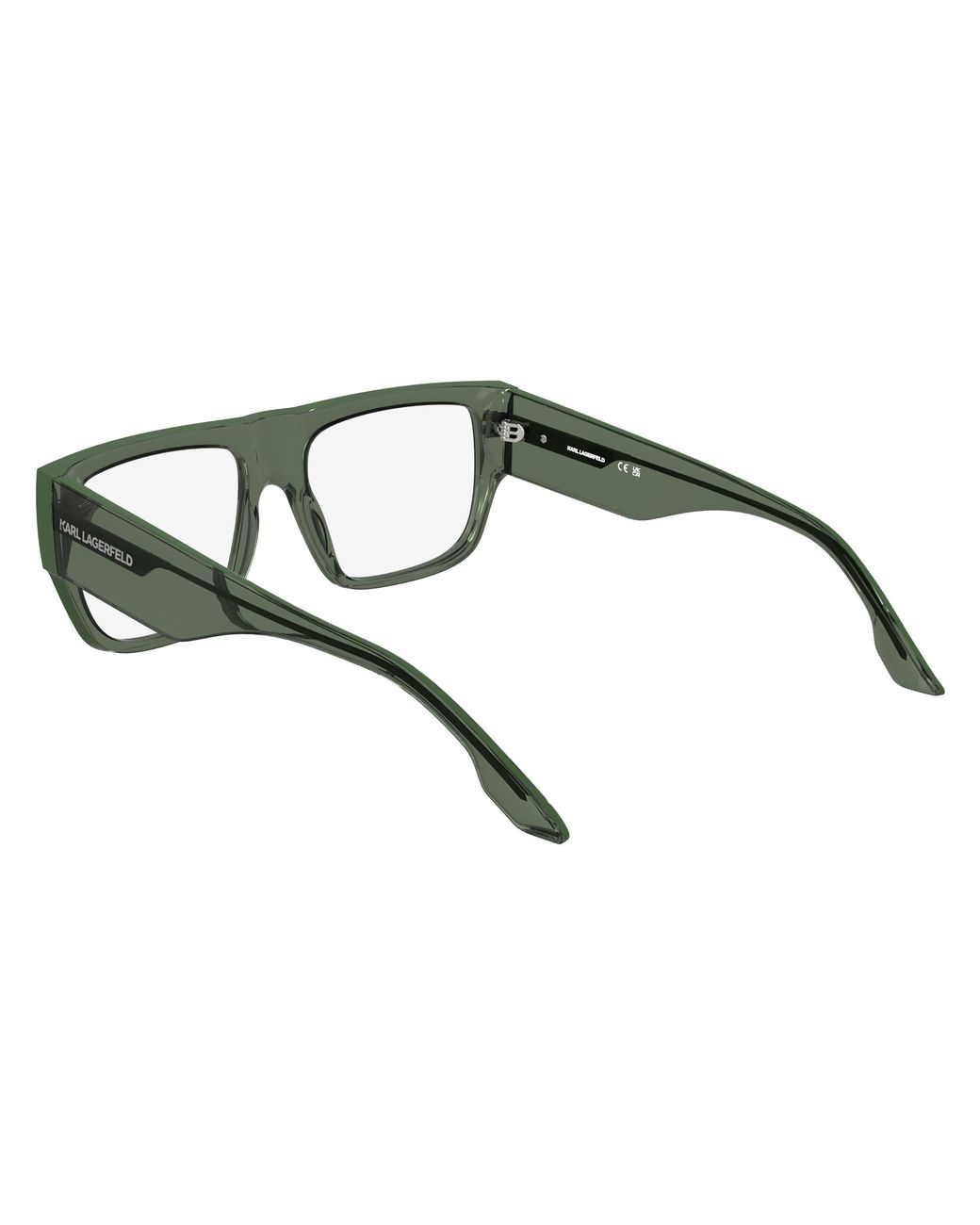 Karl Lagerfeld Green Kl6198 300 Optical Frames Injected Pilot Normal for men