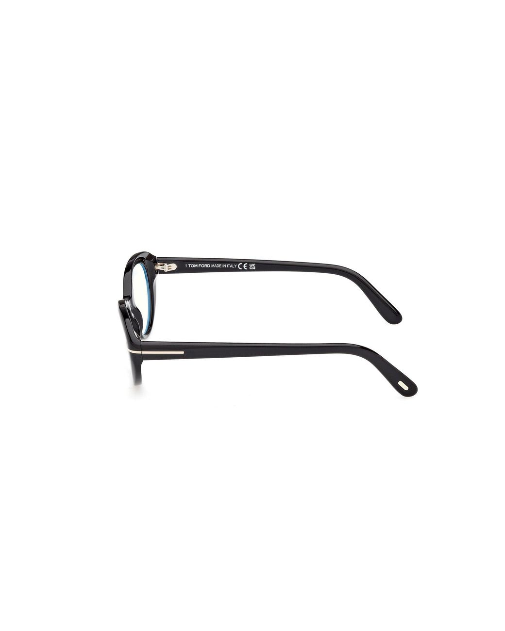 Tom Ford Black Ft6092-B 001 Optical Frames Acetate Round Normal