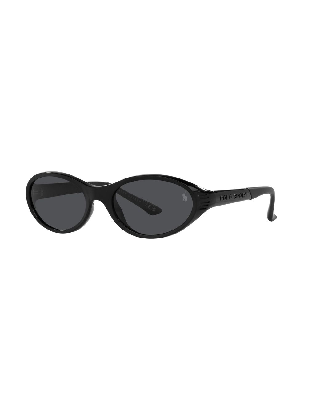 Polo Ralph Lauren Black Ph4197U 500187 Sunglasses Injected Round Normal for men