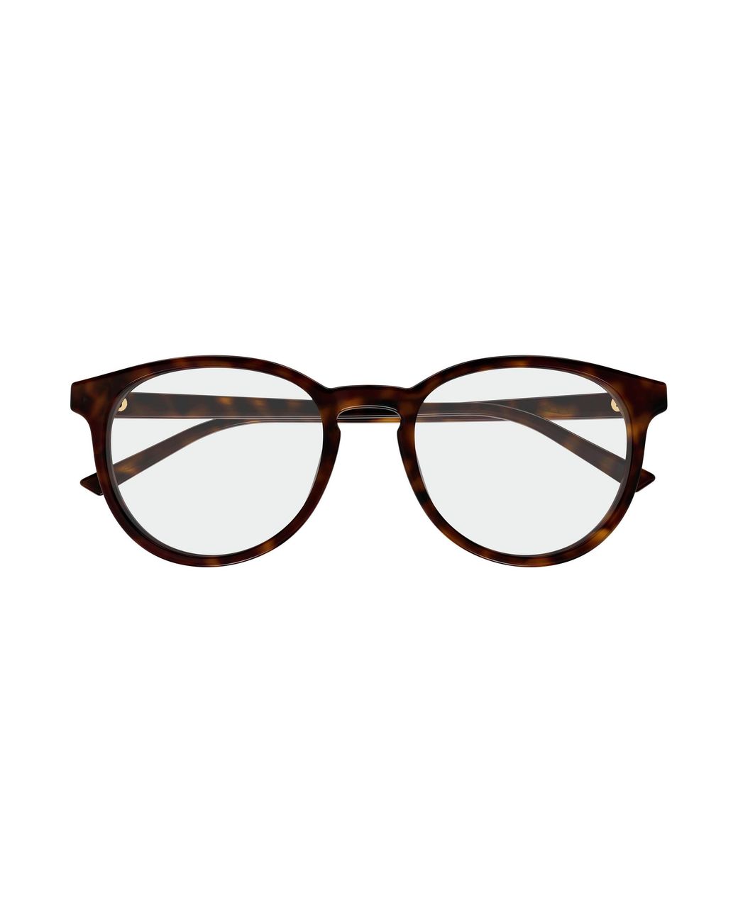 Gucci Black Gg2005Oa 002 Optical Frames Acetate Transparent Round
