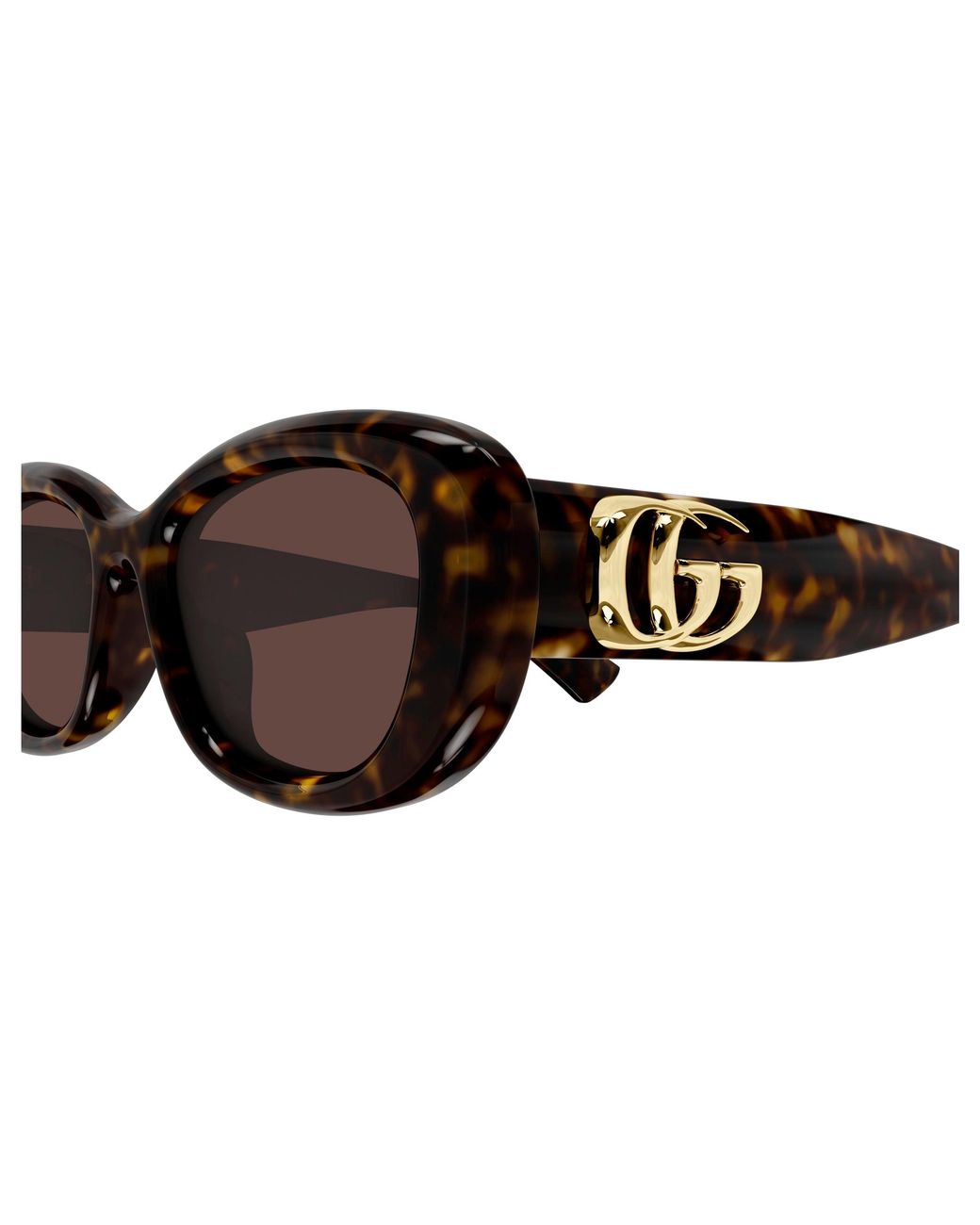 Gucci Black Gg1829Sk 002 Sunglasses Injected Round