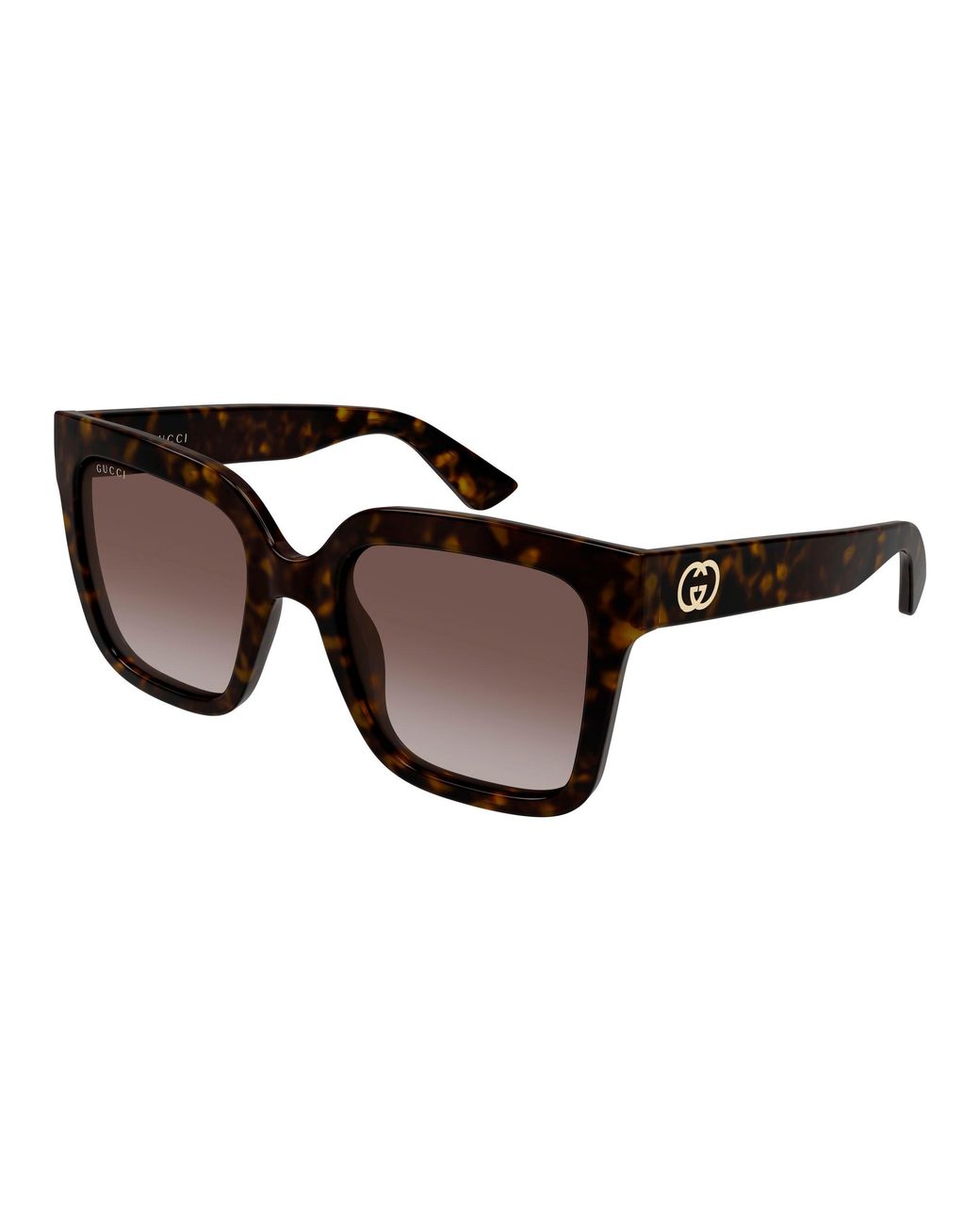 Gucci Black Gg2190S 002 Sunglasses Injected Squared Nuanced