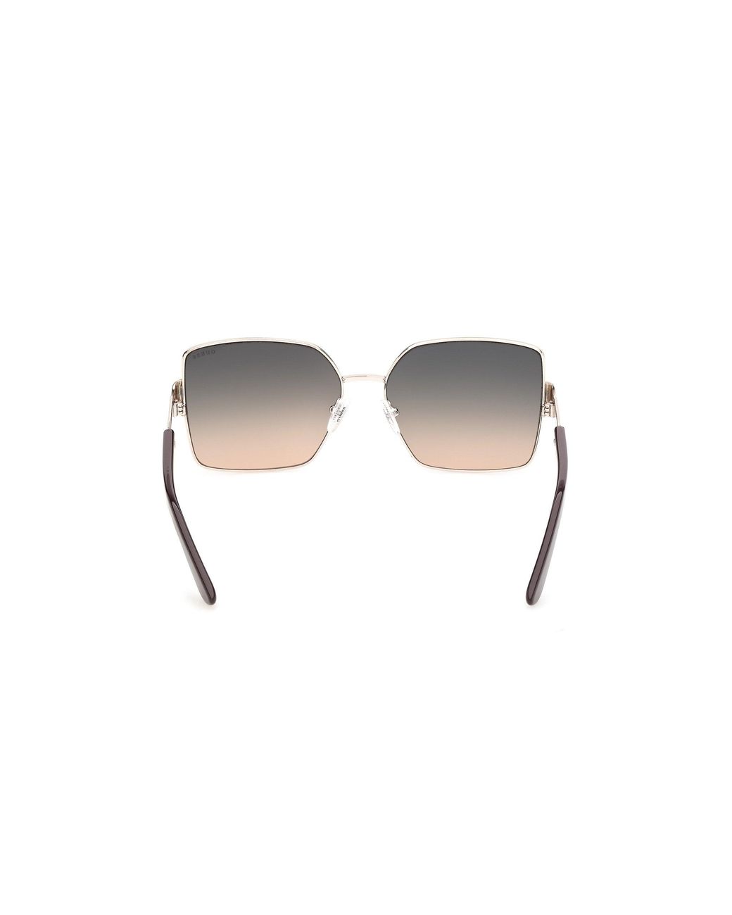 Guess Black Gu00357 32P Sunglasses Metal Butterfly Normal