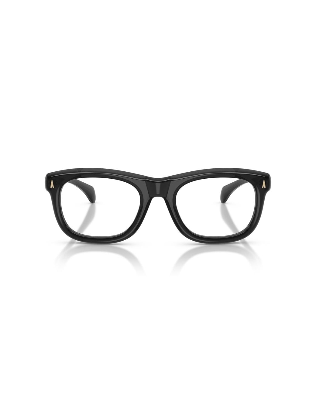 Moncler Black Me2040 Meteore 3050 Optical Frames Acetate Transparent Squared Normal
