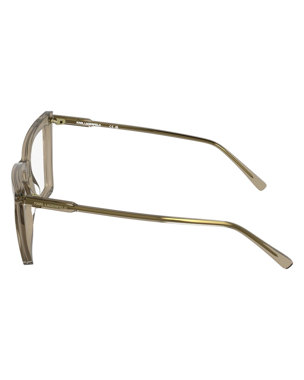 Karl Lagerfeld Black Kl6216 610 Optical Frames Acetate Squared Normal