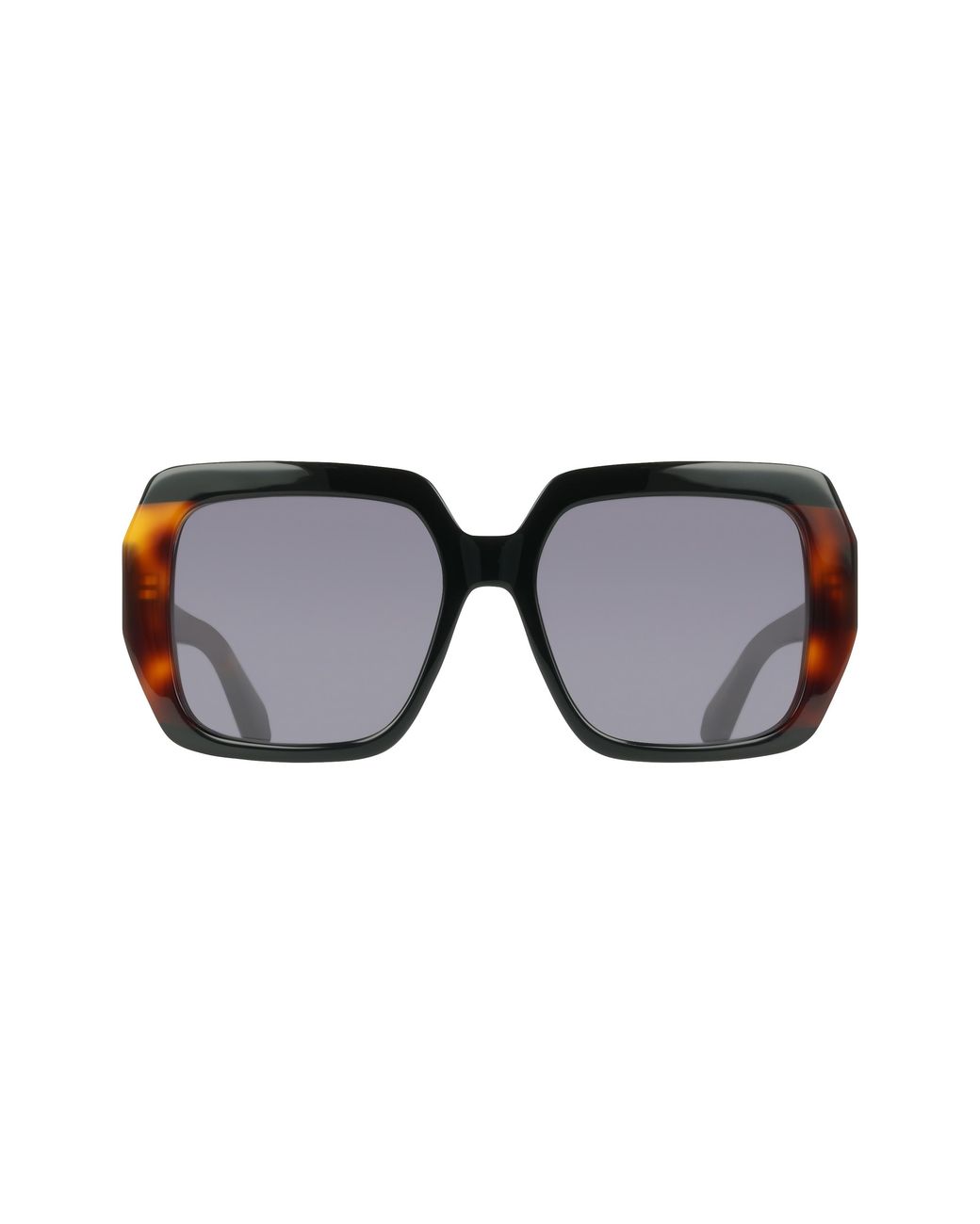 Ferragamo Black Sf2081S 006 Sunglasses Acetate Squared Normal