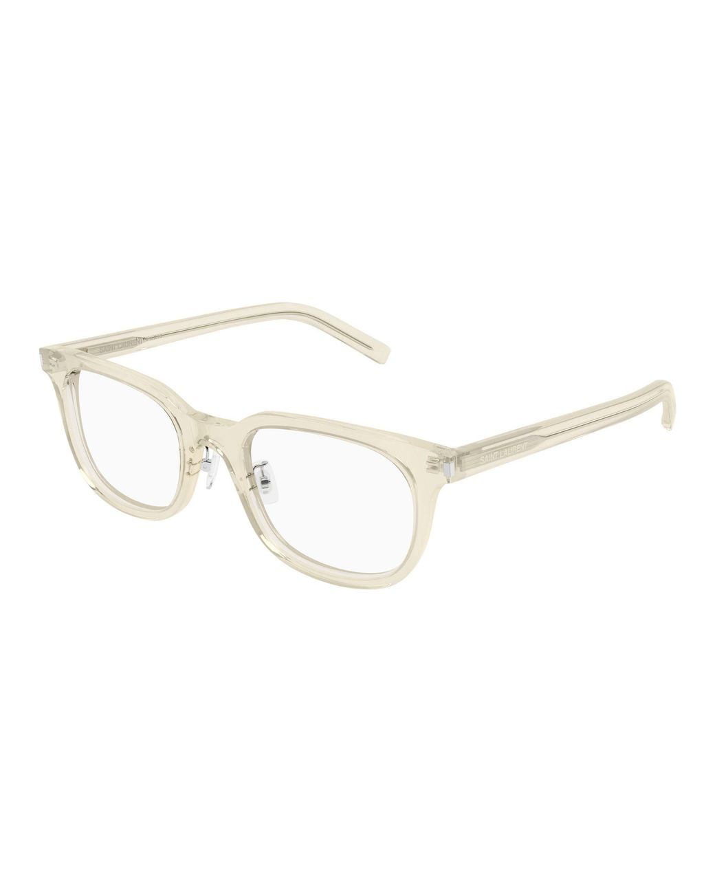 Saint Laurent Black Sl 840/J 004 Optical Frames Acetate Transparent Squared