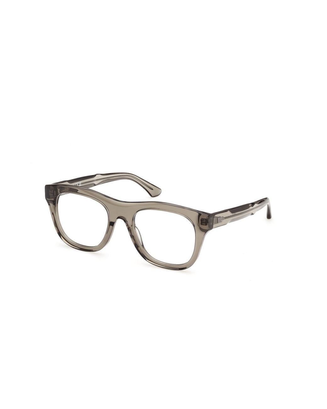 Web Black We5485 93 Optical Frames Acetate Squared Normal for men