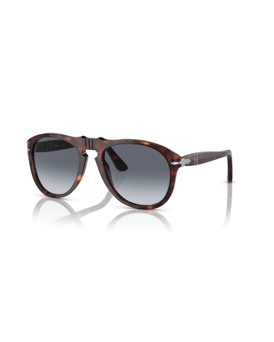 Persol Black Po0649 24/86 Sunglasses Acetate Pilot Normal Shaded for men