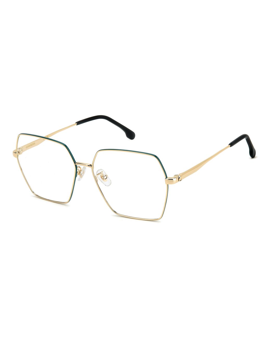 Carrera Black 3061 Oga Optical Frames Metal Squared