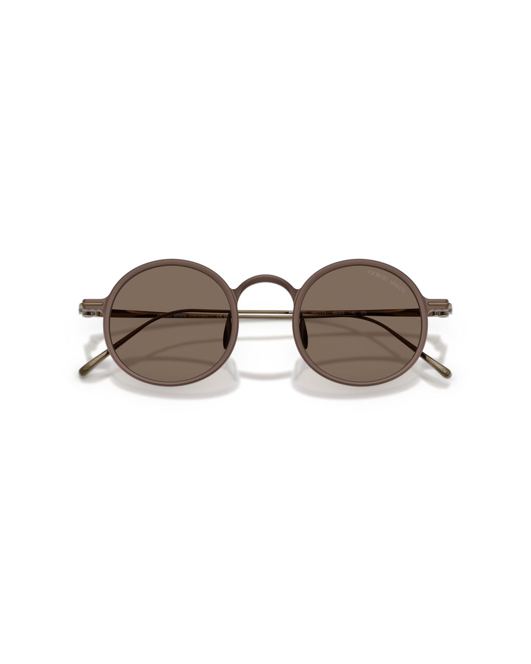 Giorgio Armani Black Ar6173T 340773 Sunglasses Titanium Pantos Normal for men