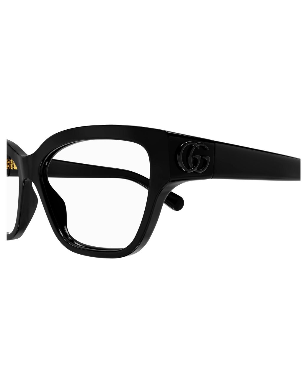 Gucci Black Gg1597O 001 Optical Frames Injected Transparent Cat Eye