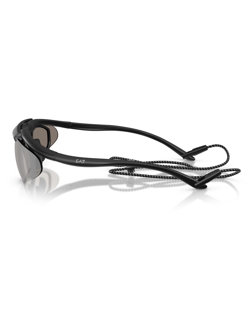 Moncler Black Q74010 62886G Sunglasses Injected Geometric Mirror for men