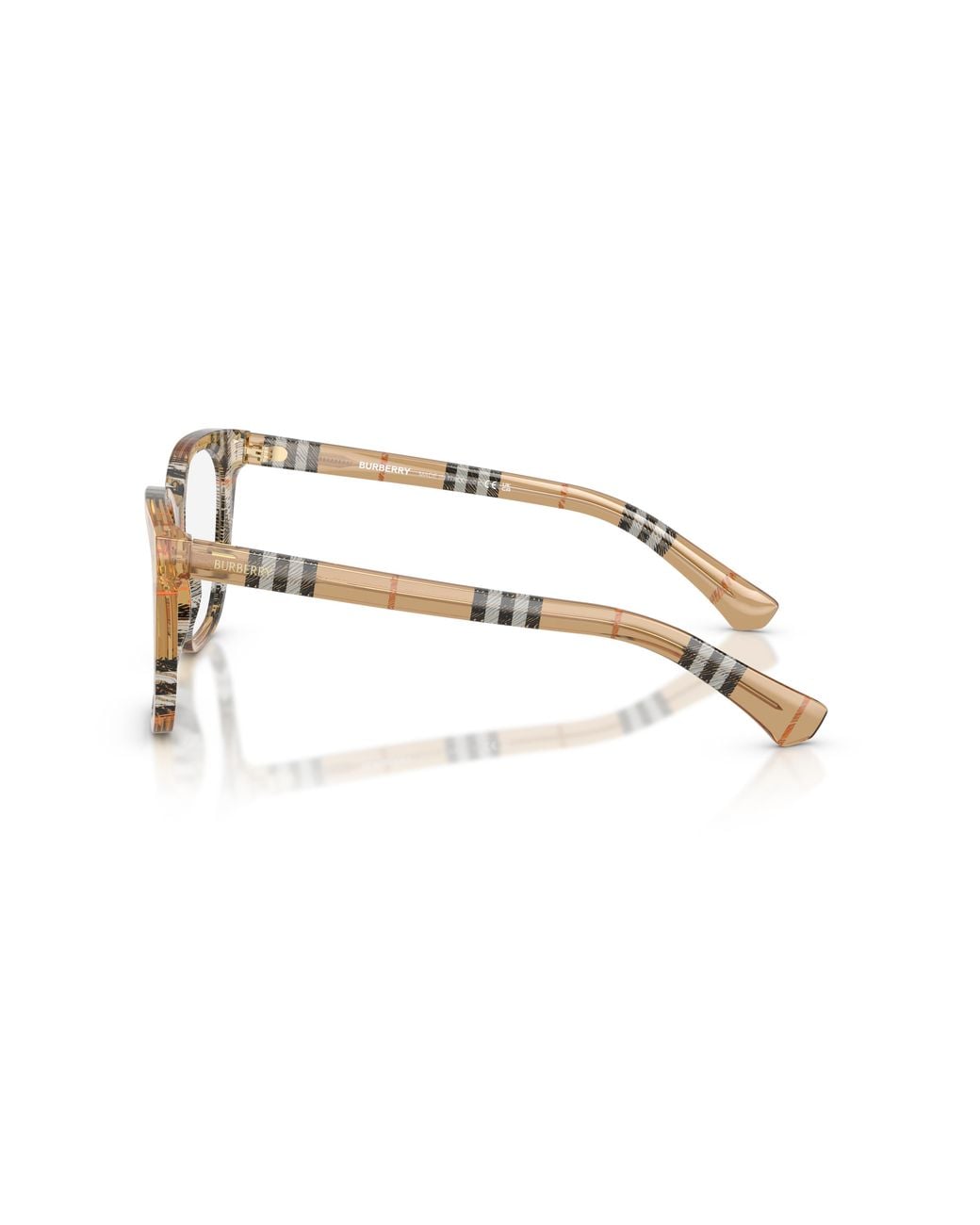 Burberry Black Be2438 4163 Optical Frames Acetate Squared Normal