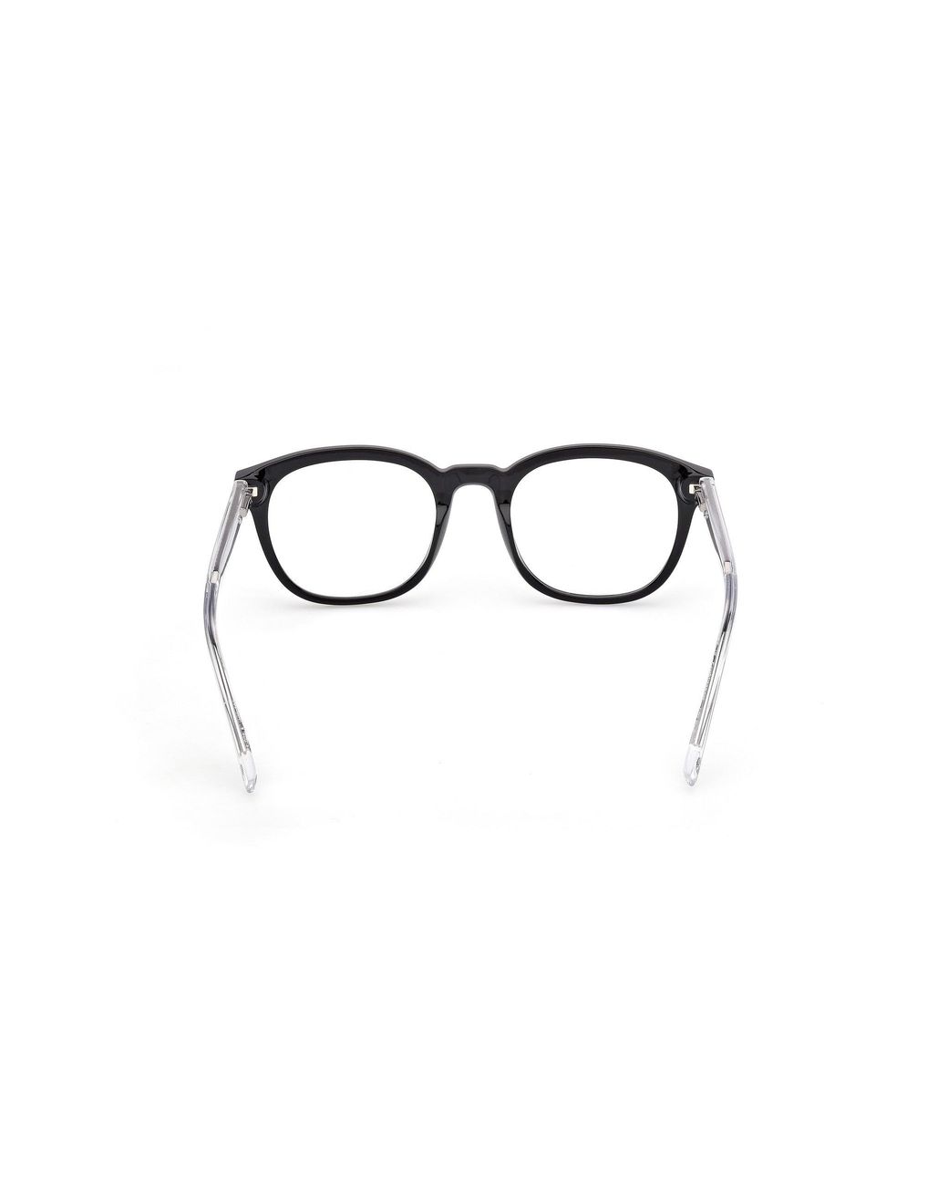 Timberland Black Tb50084 001 Optical Frames Acetate Round Normal for men
