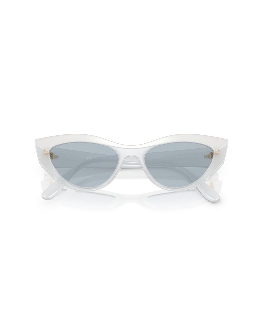 Vogue Eyewear Black Vo5637Su 32201U Sunglasses Nylon Light Cat Eye Mirrored