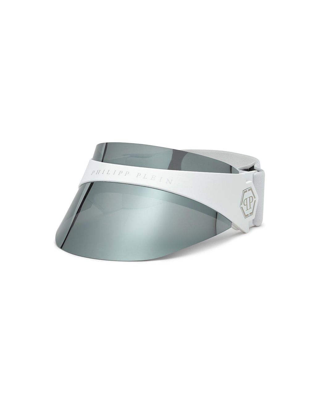 Philipp Plein Black Spp033S Plein F.I.T. Future Is Today Visiera-K 5Wwx Sunglasses Injected Visor Normal Mirror
