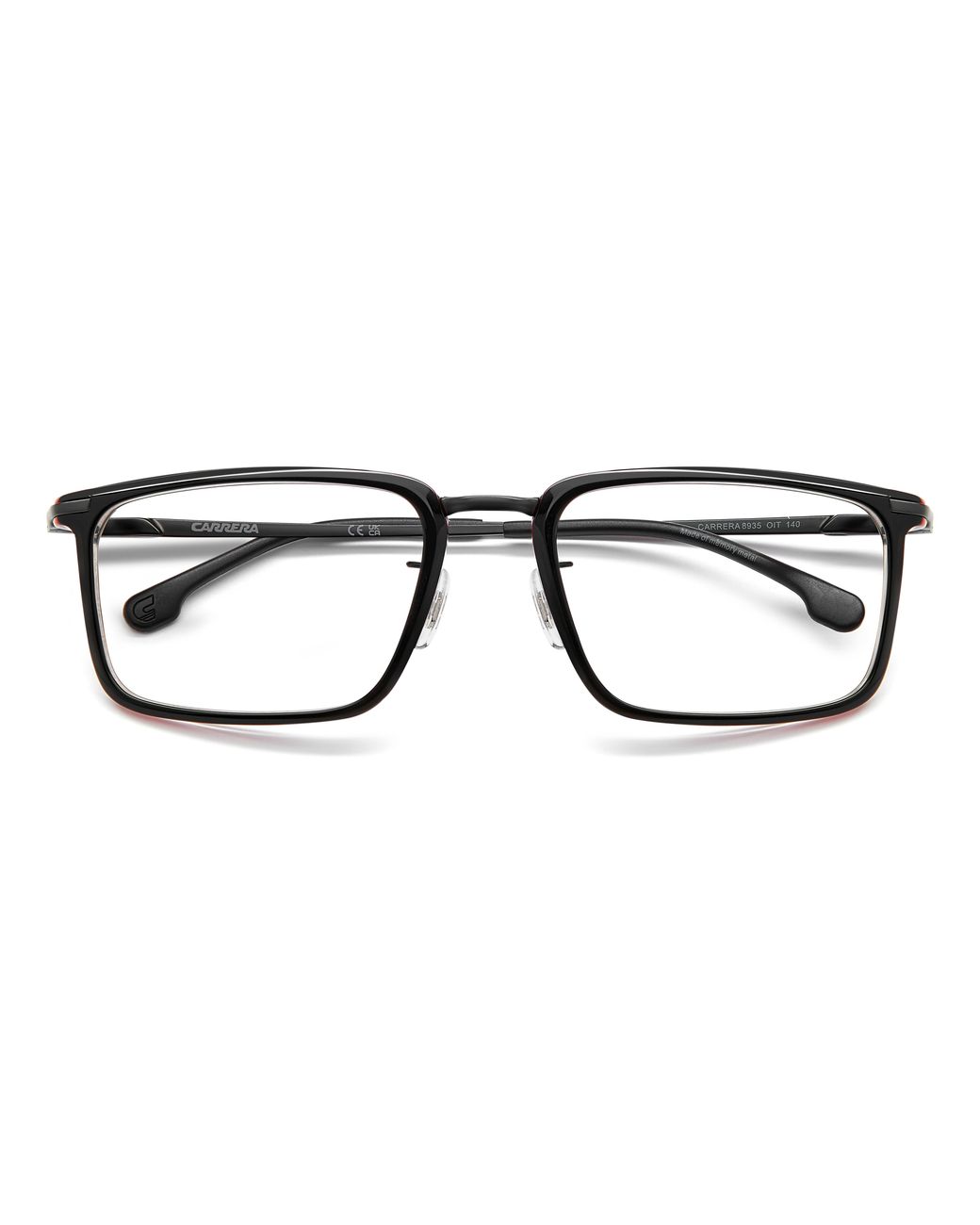 Carrera Black 8935 Oit Optical Frames Acetate Squared Normal for men