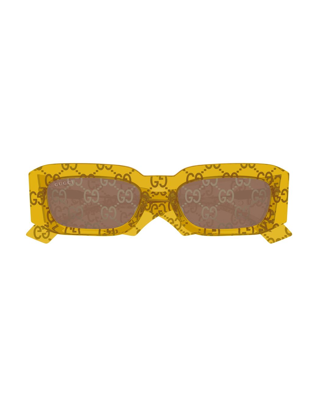 Gucci Yellow Gg1426S 007 Sunglasses Acetate Squared for men