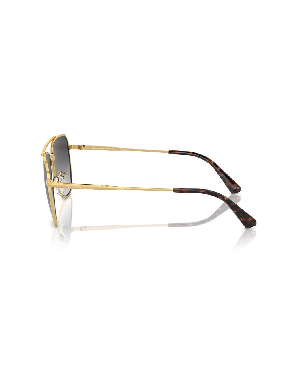 Michael Kors Black Mk1155 Whistler 18968G Sunglasses Metal Pilot Normal Shaded for men