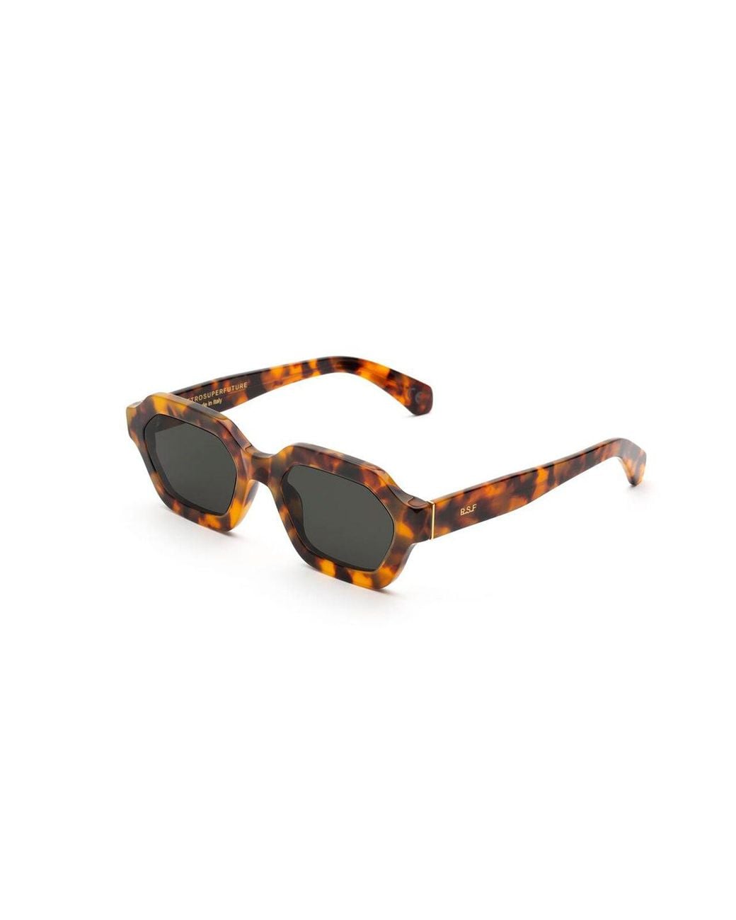 Retrosuperfuture Black J9Q Pooch Spotted Sunglasses Acetate Geometric