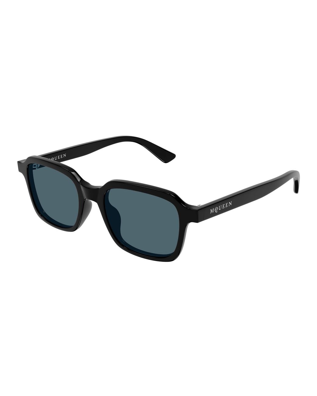 McQueen Black Am0571S 003 Sunglasses Acetate Squared