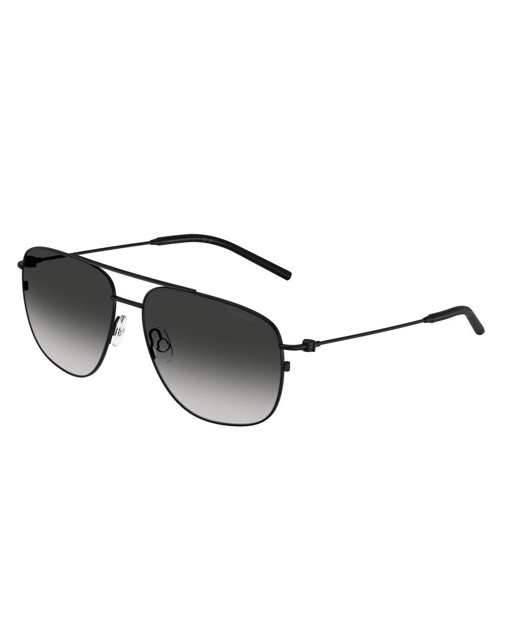Moncler Black Me4004 Alumni 10013C Sunglasses Steel Pilot Normal Nuanced