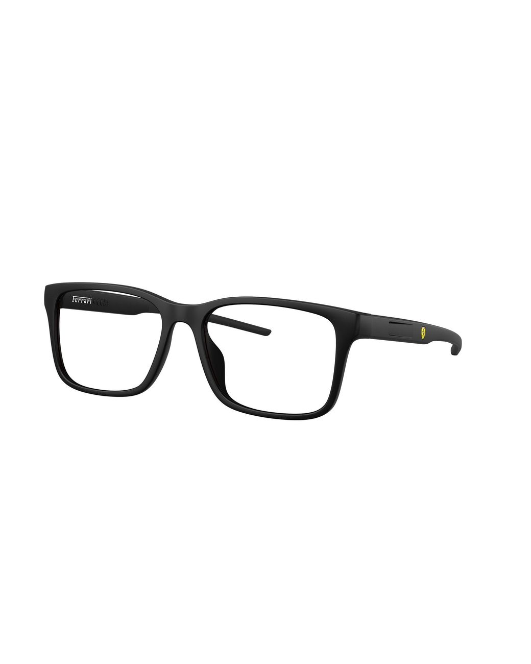 FERRARI SCUDERIA Black Fz8010U 504 Optical Frames Injected Squared Normal for men
