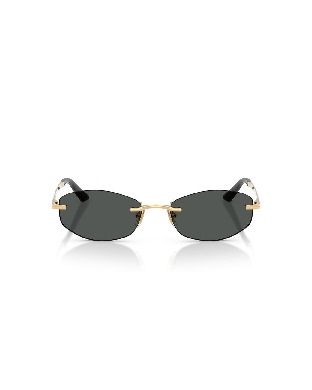 Versace Black Ve2308D 152387 Sunglasses Metal Geometric Normal