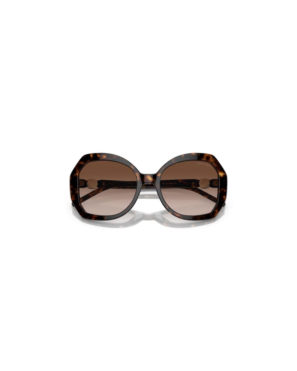 Giorgio Armani Black Ar8180 502613 Sunglasses Acetate Pilot Normal Shaded