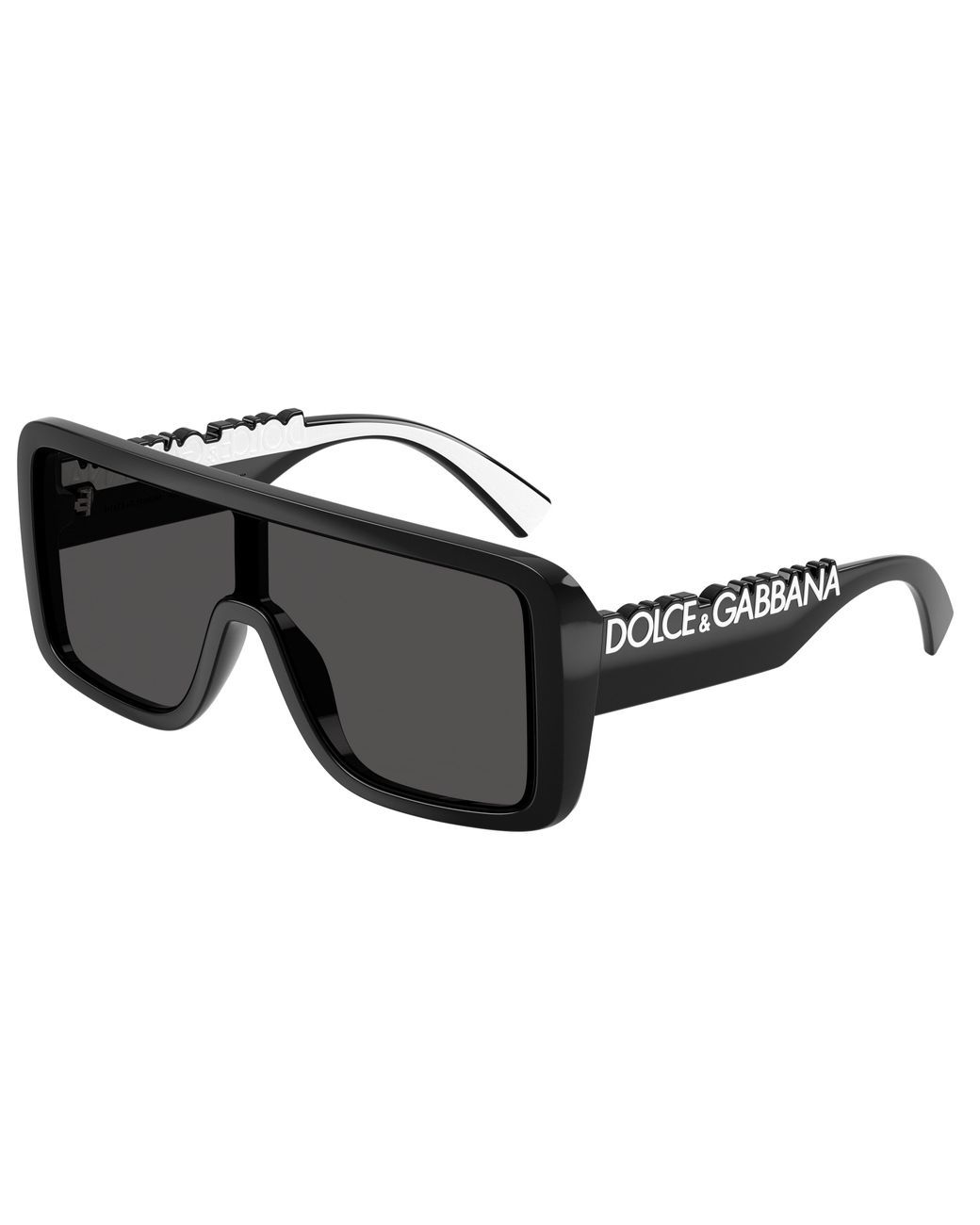 Dolce & Gabbana Black Dg6204 501/87 Sunglasses Injected Squared Normal