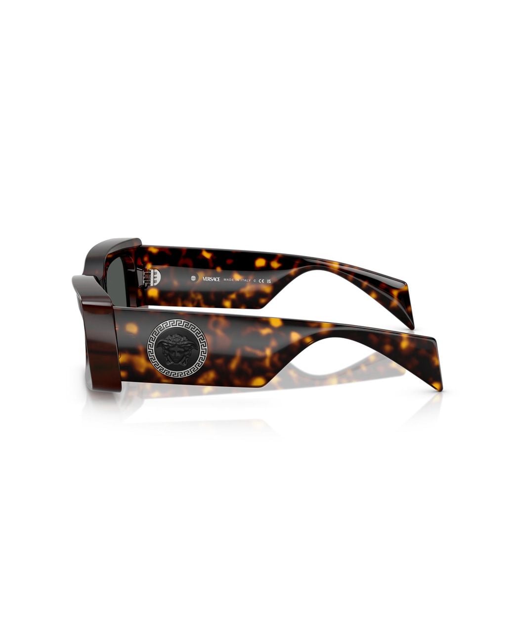 Versace Black Ve4474U 108/87 Sunglasses Injected Squared Normal