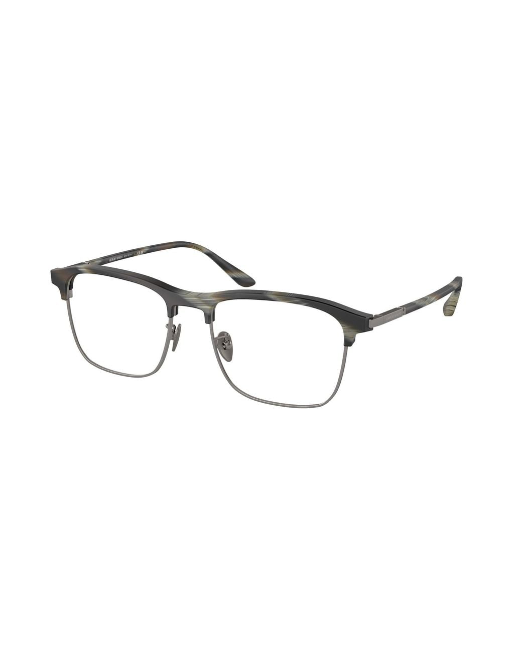 Giorgio Armani Black Ar7262 6066 Optical Frames Acetate Squared Normal for men