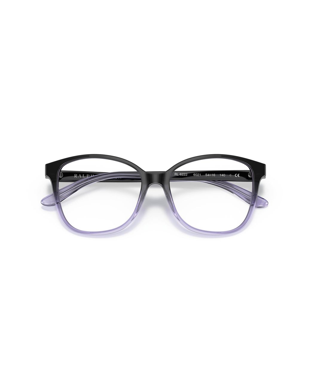 Ralph Lauren Black Rl6222 6021 Optical Frames Acetate Transparent Cat Eye Normal